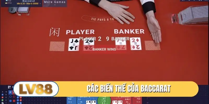 Các biến thể của Baccarat