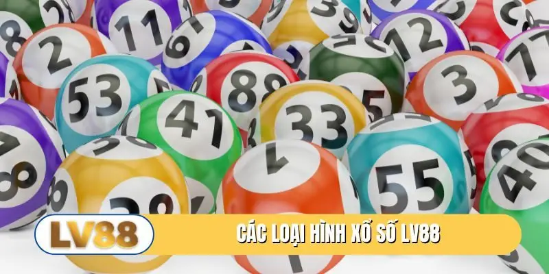 Các loại hình xổ số LV88