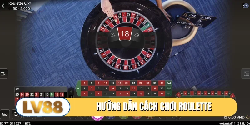 Cách chơi roulette